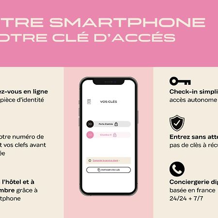 Hotel Gambettes - Entree Autonome, Reception En Ligne - Encore Mieux Лимож Экстерьер фото
